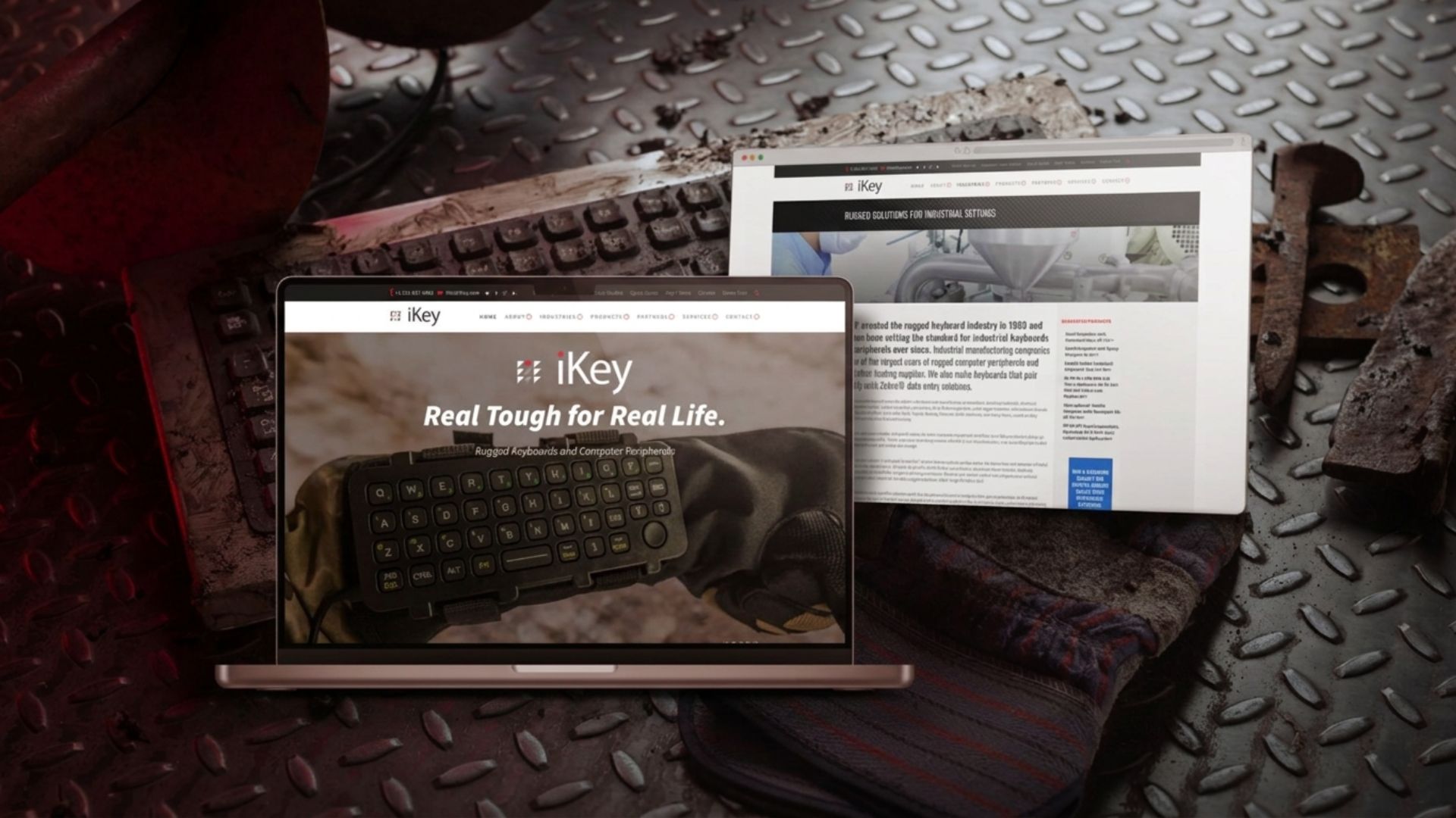 iKey rugged technology brand and digital marketing system