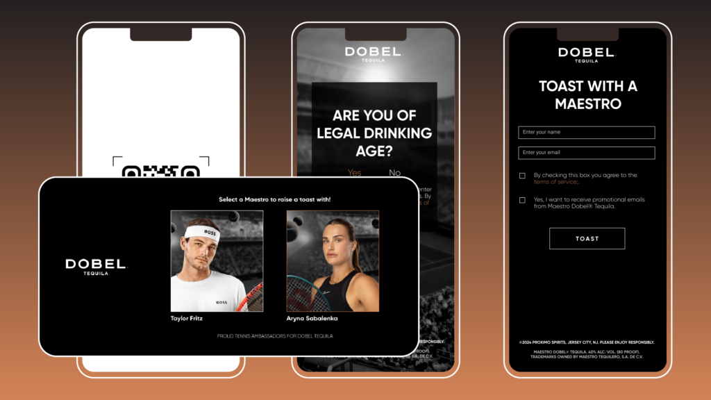 Experiential Designer, Event Activation Design, Experiential Marketing Consultant, US Open, Dobel Tequila