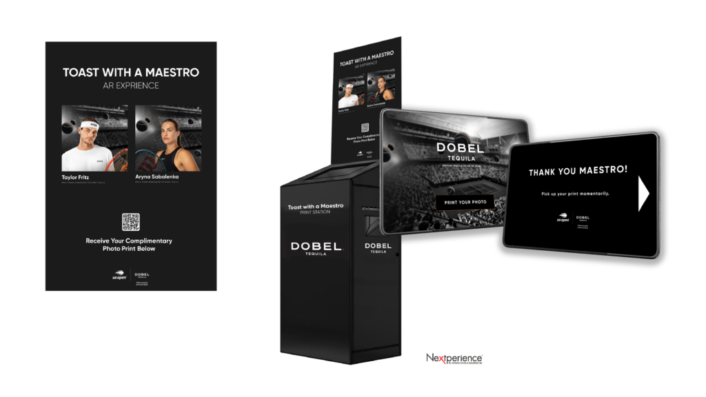 Experiential Designer, Event Activation Design, Experiential Marketing Consultant, US Open, Dobel Tequila